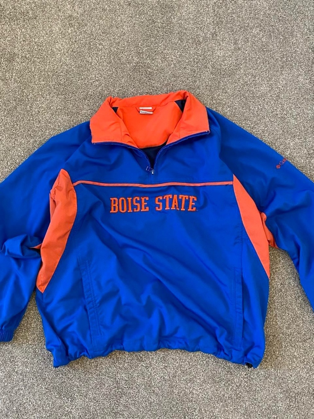 Columbia Men's Orange Outdoor Jacket with Label